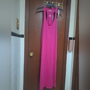 Victoria's Secret Vibrant Pink Maxi Dress